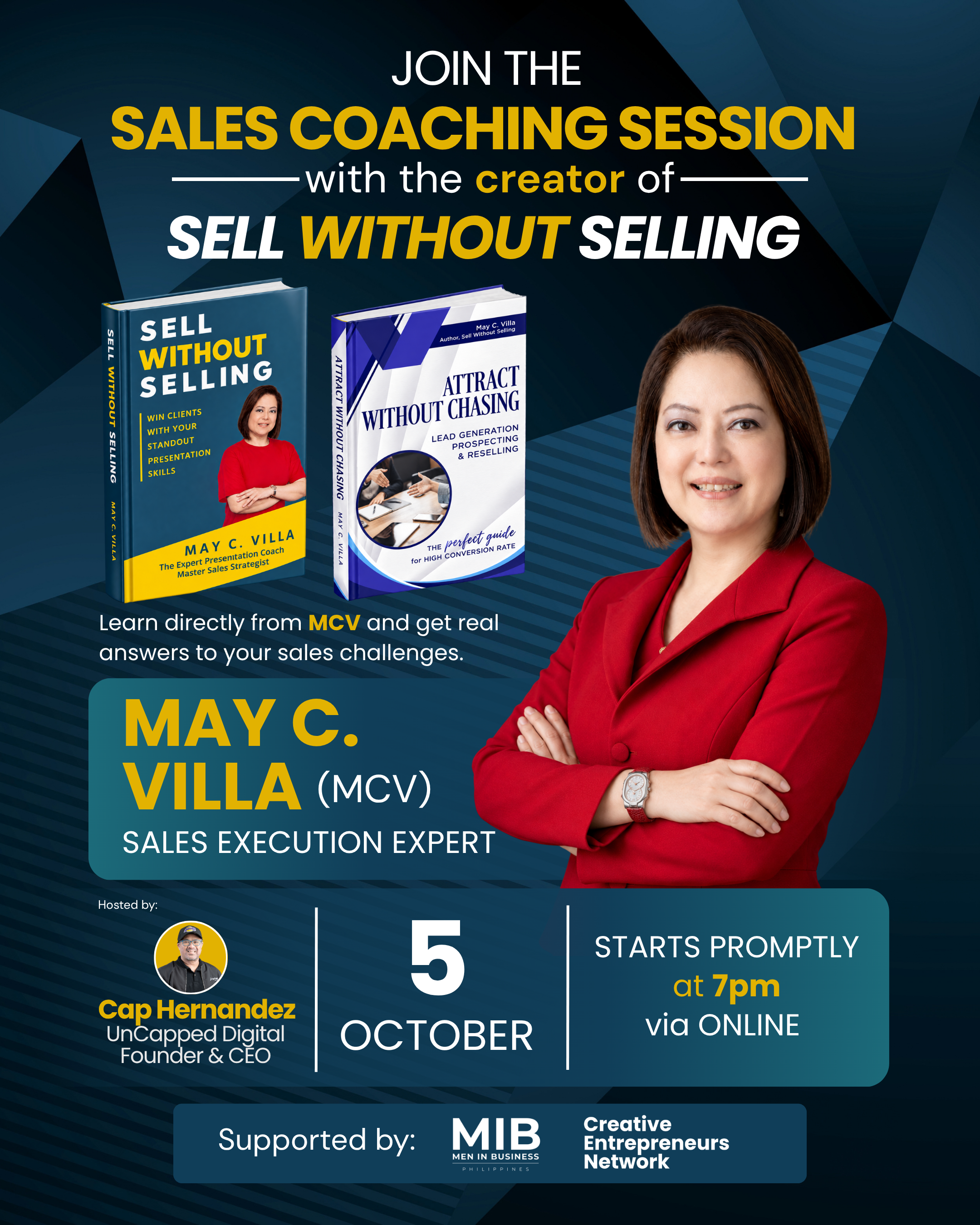 Sales Coaching Session poster